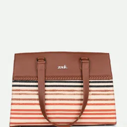 ZOUK Women Printed Structured Shoulder Bag image 4