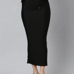 TWIN BIRDS Black Saree Shapewear-image-12