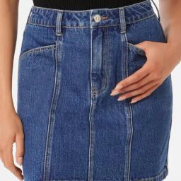 Forever New Kaylie Denim Mini Skirt-image-17