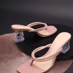 Truffle Collection Women's Nude Thong Sandals-98