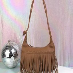 Mochi Brown Medium Shoulder Bag-36