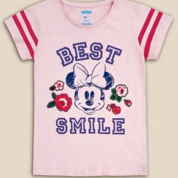 Kidsville Pink Printed T-Shirt-image-37