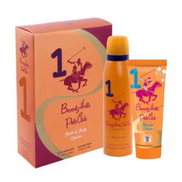 Beverly Hills Polo Club Sport No.1 Gift Set for Women with Body Spray & Shower Cream-34