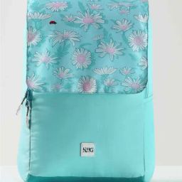 Wiki Turquoise Floral Backpack-image-36