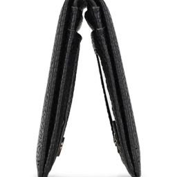 Inc.5 Black Textured Medium Wallet image 5