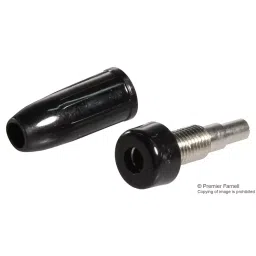 ABBATRON HH SMITH Banana Jack, 15A, Crimp/Solder, Black, 251-103 (Pack of 5)-image-23