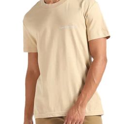 Calvin Klein Jeans Warm Sand Cotton Regular Fit T-Shirt-image-22