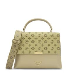 LAVIE Signature Beige Printed Handbag-29