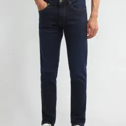 U.S. Polo Assn. Blue Cotton Slim Fit Jeans-image-25