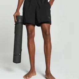 Puma Studio Foundations Black Tight Fit Shorts-picture-30