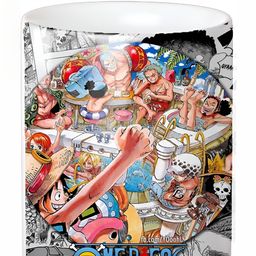 Mr UVD White & Pink Cartoon Characters Printed Ceramic Glossy Mug 350 ml-picture-9