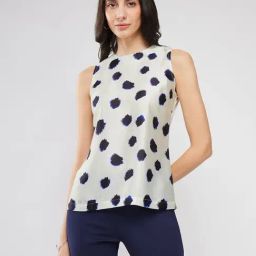 Fablestreet Off White Printed Top-image-36