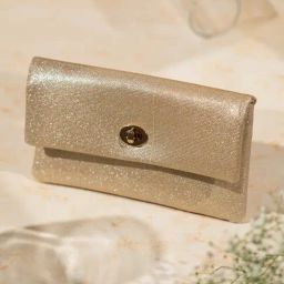 Inc.5 Gold Shimmer Medium Wallet-77