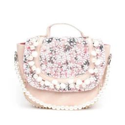 Odette Beige Embellished Clutch-image-46