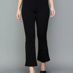 Code by Lifestyle Black Mid Rise Pants-image-34