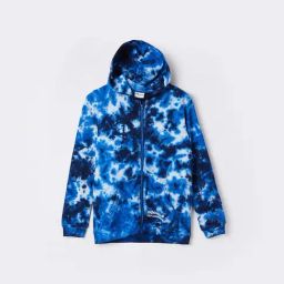 Fame Forever by Lifestyle Kids Blue Printed Regular Fit Hoodie-image-58