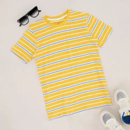 Pantaloons Junior Primrose Yellow T-Shirt-image-32