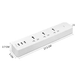 Jaguar Vivid 2500W Cool White Wifi Smart Extension Board-17