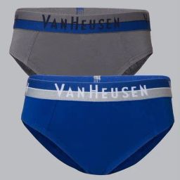 Van Heusen Boys Colour Fresh Solid Briefs - Pack of 2 - Brillientblue , Quite Shade-image-86