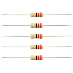 Invento 100Pcs 22 Ohm Carbon Film Resistor 1/4 W-41