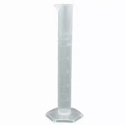 WKM 10 ml Clear Polypropylene Measuring Cylinder for Laboratories KT112L (Pack of 24 Pcs)-23