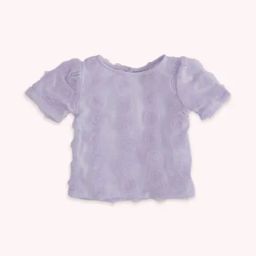 Pantaloons Junior Lavender Cotton Applique Top-image-16
