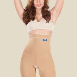 Dermawear Beige Solid Hip Corset-image-22