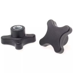 RS PRO Black 4-Arm Clamping Knob M12 Threaded Hole, 7027721-image-96