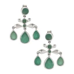 Tribe Amrapali 92.5 Sterling Silver Earrings-image-70
