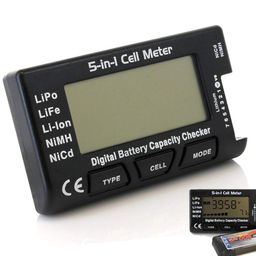 Geek Lab CellMeter 7. Digital 5-in-1 Battery Meter. Intelligent Cell Checker. for LiPo, LiFePO4, Li-ion, NiCd, NiMH Battery image 1