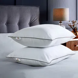 Enchant Home White Set of 2 Fibre Filled Polyester Sleep Pillow-picture-33