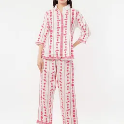 HIGH BUY Embroidered Shirt & Trousers Co-Ords-picture-14