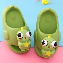 Oh! Pair Slip On Clogs with Applique - Green-picture-20