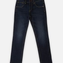 Pepe Jeans Ankle Length Washed Jeans - Navy Blue-image-68