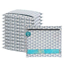 Kuber Industries Grey Set of 6 Regular Multi-Utility Organisers-43