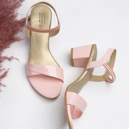 Shoetopia Girls Open Toe Block Sandals-image-44
