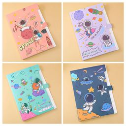 SANJARY Astronaut Space Theme 6 Pocket Extending A4 File Folder ,Document Organizer color design may vary image 4