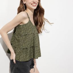 DressBerry Layered Lady Leopard Printed Top-image-98