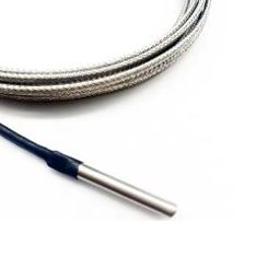 CG-ZC Type, 4x30mm, PT100, 1m Shielded Braide Wire Thermocouple Temperature Sensor For Temperature Controller-46
