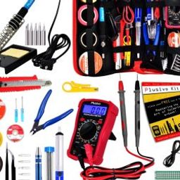 Plusivo Soldering Kit with Multimeter (EU Plug)-27