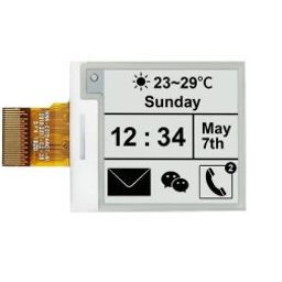 Waveshare 1.54inch e-Paper Display (G), e-ink Display, 200×200, Red/Yellow/Black/White, SPI Interface-2