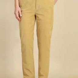 Elleven from Aurelia Beige Solid Pants-65