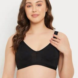 Clovia Black Full Coverage Non-Wired Bra-image-36