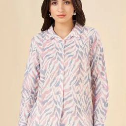 Akkriti by Pantaloons White Printed Shirt-picture-12