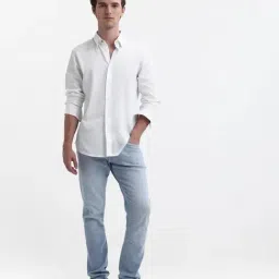 Rare Rabbit Blue Regular Fit Solid Jeans-picture-18