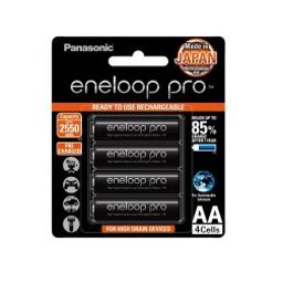 Panasonic Eneloop AA 2550mAh NiMh Rechargable Battery – Pack of 4-0