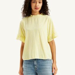Levi's Yellow Striped Top-image-67