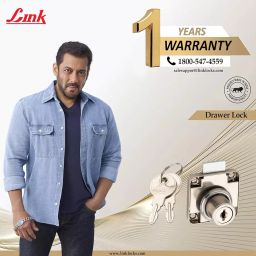 Link Multipurpose Lock 4x4 cm Alloy Steel, HTMP-02-25-20MM (Set of 10 Piece) image 4