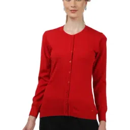Monte Carlo Red Full Sleeves Cardigan-picture-36
