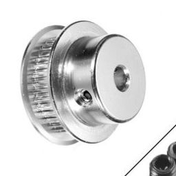 GT2-6mm Belt Width 36 teeth 6.35mm Bore Aluminium Timing Pulley-13